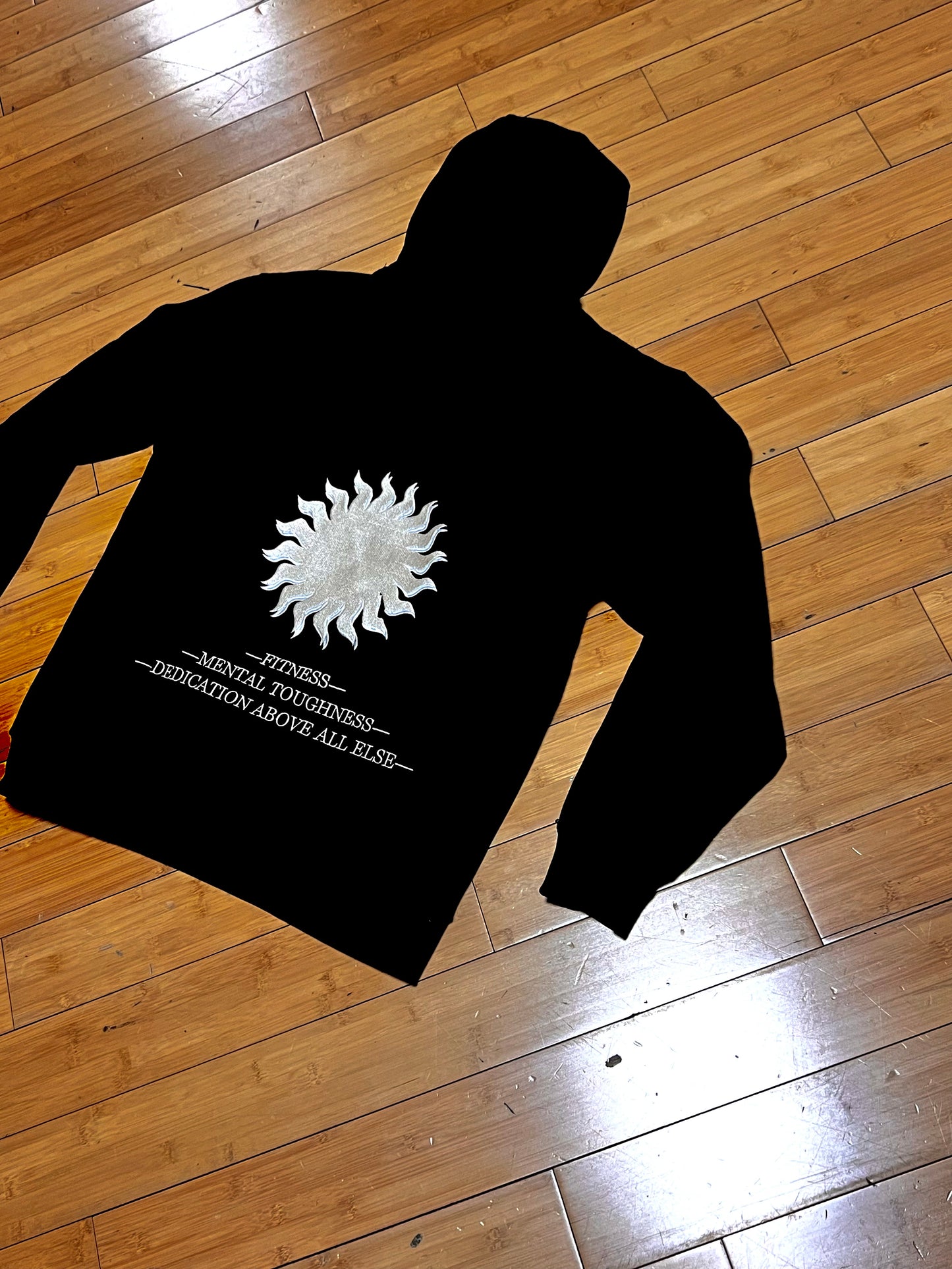 Embroidered Legacy Hoodie / Black